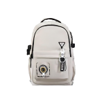 Σακίδιο πλάτης με θήκες 52x32x18cm εκρού 12589