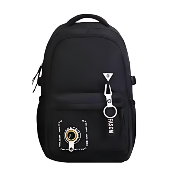 Σακίδιο πλάτης με θήκες 52x32x18cm μαύρο 12589