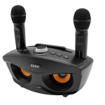 Ασύρματο Bluetooth Φορητό Ηχείο και Karaoke 2x3" με 2 Μικρόφωνα και Θύρες USB/TF/AUX SD-306S