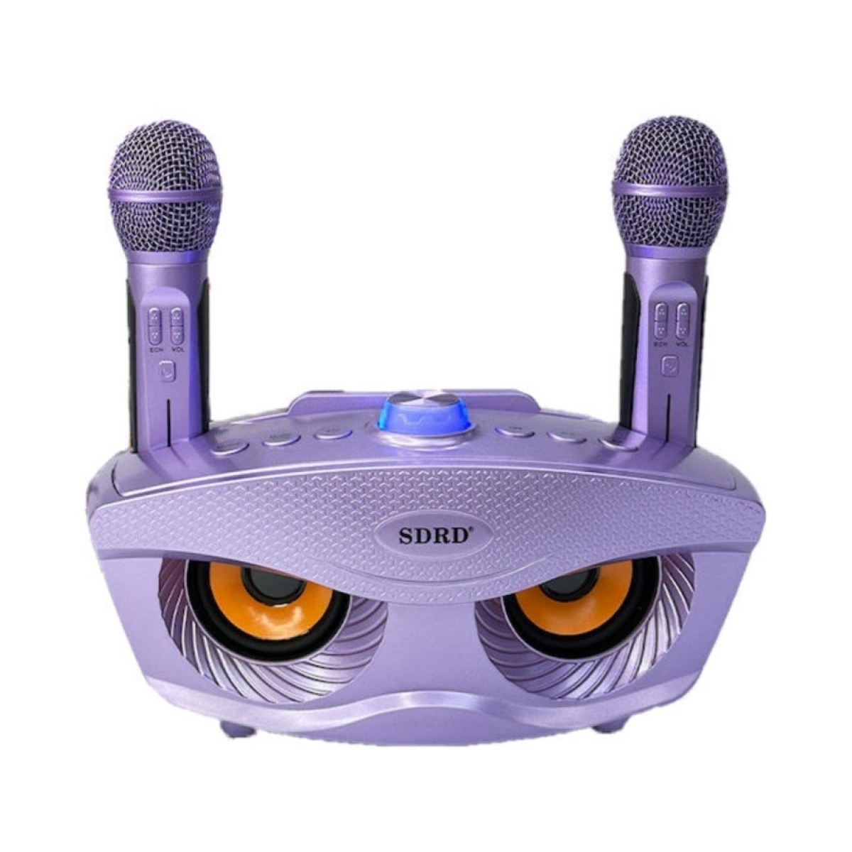 Ασύρματο Bluetooth Φορητό Ηχείο και Karaoke 2x3" με 2 Μικρόφωνα και Θύρες USB/TF/AUX SD-306S