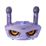 Ασύρματο Bluetooth Φορητό Ηχείο και Karaoke 2x3" με 2 Μικρόφωνα και Θύρες USB/TF/AUX SD-306S