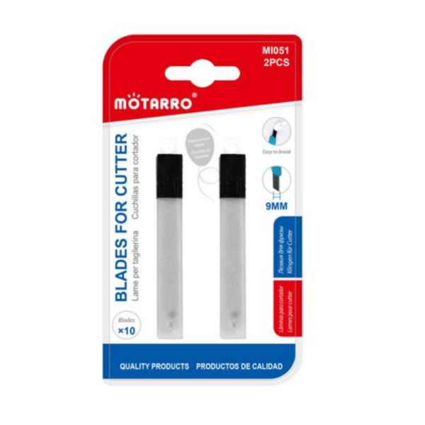 Σετ Ανταλλακτικές Λεπίδες Κοπιδιού 9mm Motarro MI051