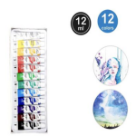 Σετ Μπογιές Gouache 12 Χρωμάτων 12ml Motarro MP055