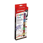 Σετ Κηρομπογιές Crayon Stick Σε 12 Μεταλλικά Χρώματα 10g Motarro MP179-12