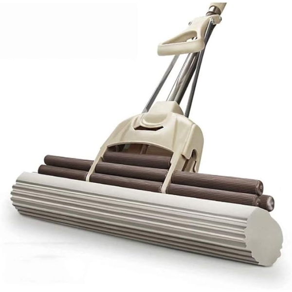 Σφουγγαρίστρα Με Σφουγγάρι Και Τηλεσκοπική Λαβή Από Ανοξείδωτο Ατσάλι 360° 2715