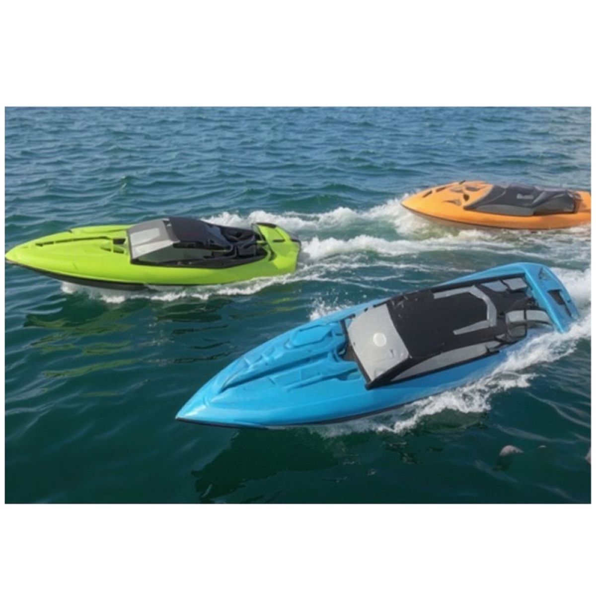 Speedboat Τηλεκατευθυνόμενο Σκάφος 1:28 (2.4GHz) – B3602-2, Πορτοκαλί