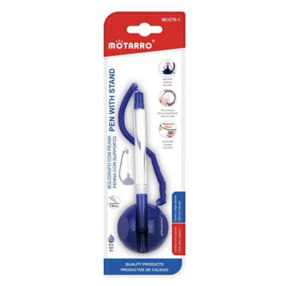 Στυλό Με Σπιράλ & Βάση Motarro MC076