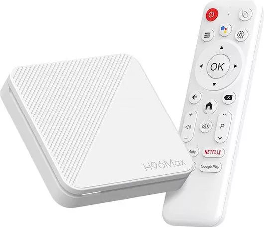 Tv Box Πολυμέσων – 2Gb Ram, 16Gb Rom, Android 14, Wi-Fi, 4K Uhd - H96 Max Λευκό