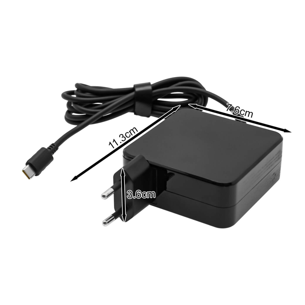 Universal Φορτιστής Laptop Type-C 20V/3.2A Μαύρος Aoweixun - Image 2