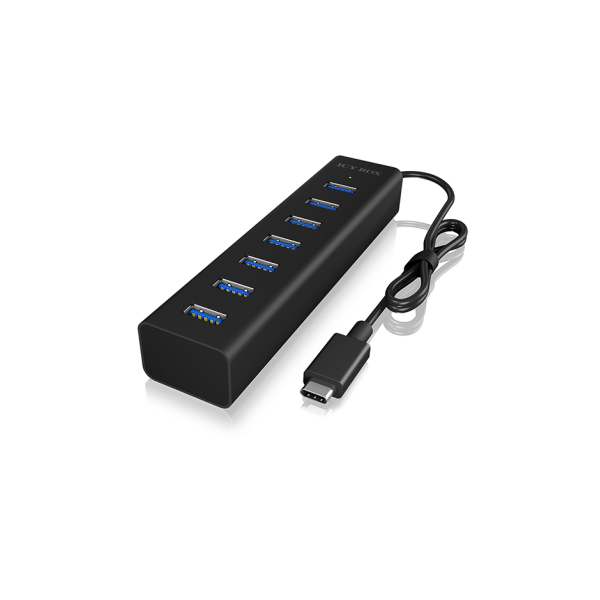 USB Type-C Hub 7 Θυρών 3.0 με Καλώδιο 30cm Aoweixun