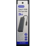 USB Type-C Hub 7 Θυρών 3.0 με Καλώδιο 30cm Aoweixun
