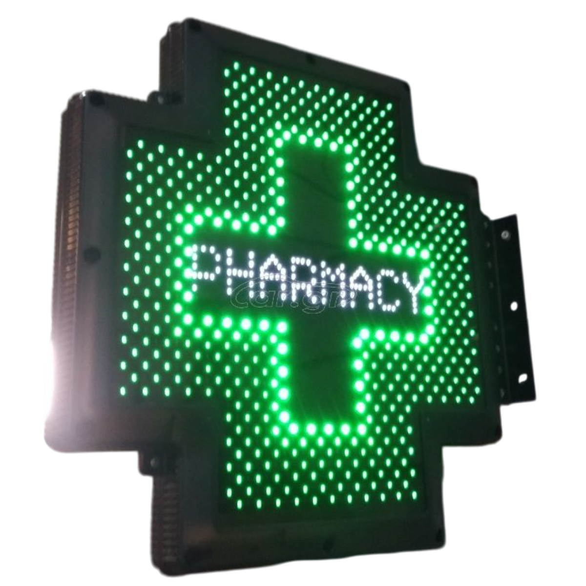 Πινακίδα Σταυρός Φαρμακείου LED Διπλής Όψης 50x50cm με Βάση & Τηλεχειριστήριο – Αδιάβροχη