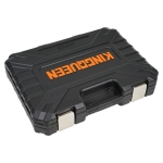 KINGQUEEN WIB-233 Σετ Καρυδάκια & Εργαλεία 58 τεμ. – 1/2'' & 1/4'', Cr-V