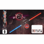 Light Saber 656-1 – Διπλό LED Φωτόσπαθο 132cm με Φωτισμό & Ήχο, Παιδικό Παιχνίδι 3+ SDS-27039