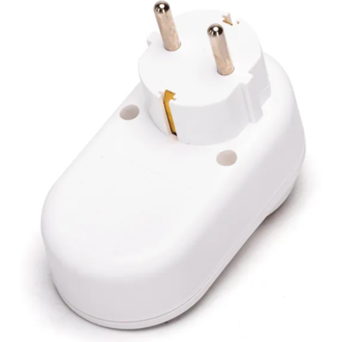 Aigostar Γερμανική Πρίζα Μετατροπής 1-1 με USB & Type-C – 16A, 3680W - Λευκή