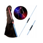 Light Saber 658A-6 – Διπλό LED Φωτόσπαθο 122cm με Φωτισμό & Ήχο, Παιδικό Παιχνίδι 3+