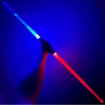 Light Saber 658A-6 – Διπλό LED Φωτόσπαθο 122cm με Φωτισμό & Ήχο, Παιδικό Παιχνίδι 3+