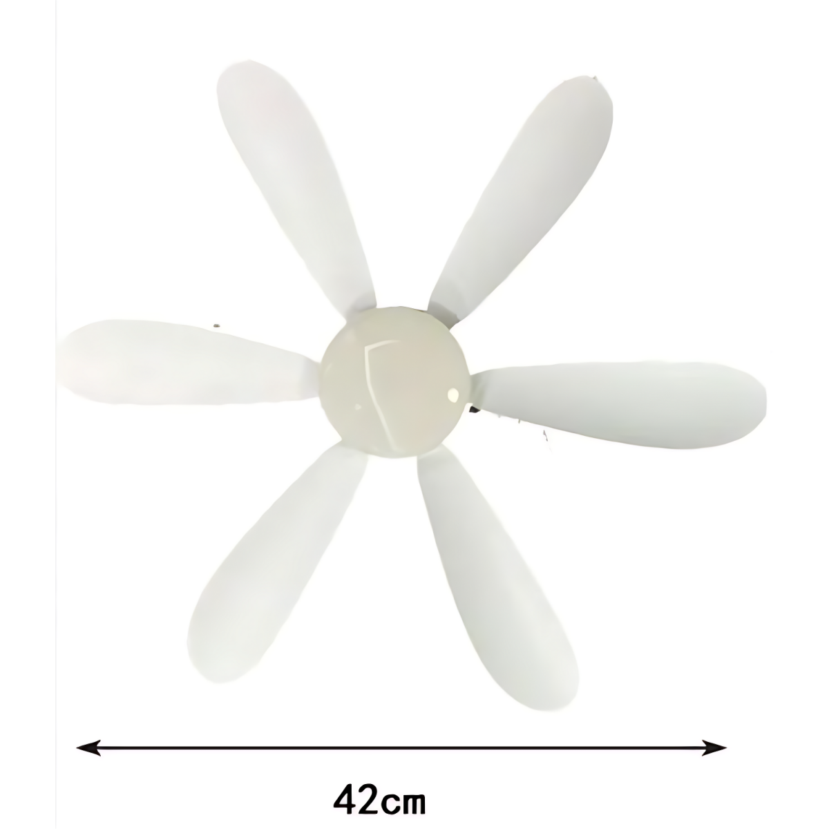 Ανεμιστήρας Οροφής SDS-27551 42cm με Φως & Τηλεχειριστήριο – 3 Ταχύτητες, Λευκός