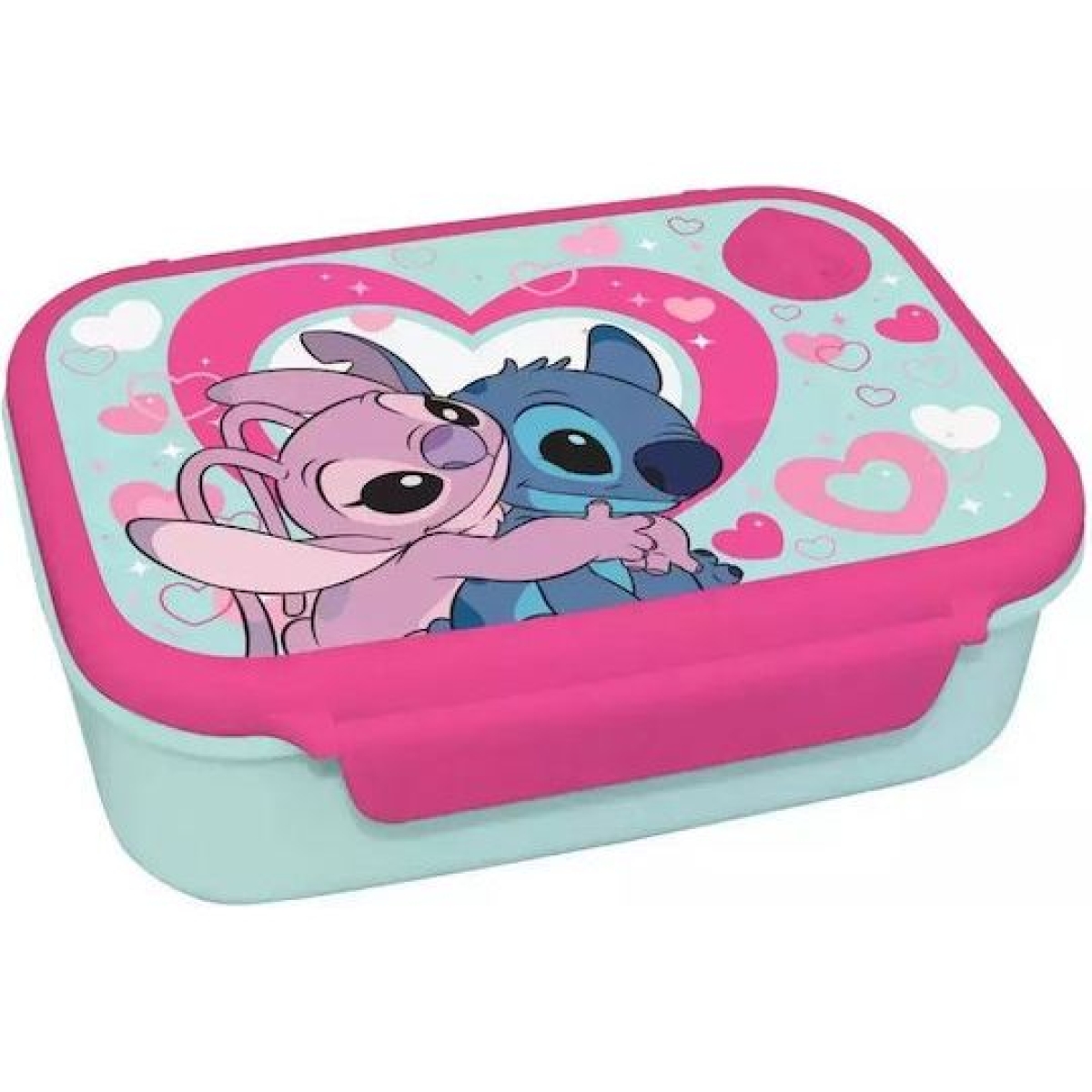 Σχολικό Σετ 3τμχ Lilo & Stitch – Τσάντα Τρόλεϊ Νηπίου 29cm, Παγούρι 500ml, Φαγητοδοχείο 800ml
