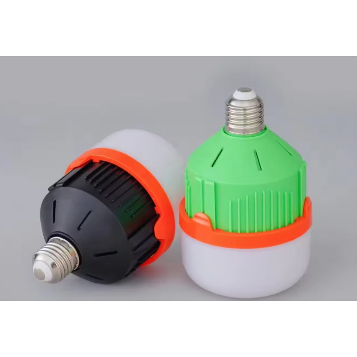 ASK-3 LED Επαναφορτιζόμενος Λαμπτήρας SDS-27540 E27 9W – 6500K, με Power Bank & Φακός Camping - Πράσινος