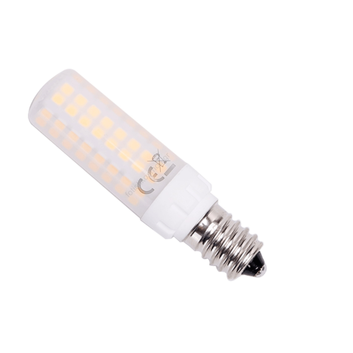 Λάμπα Dull Polish LED E14 7W 3000K Aigostar – Ζεστό Λευκό Φως 820lm, Εξοικονόμηση Ενέργειας