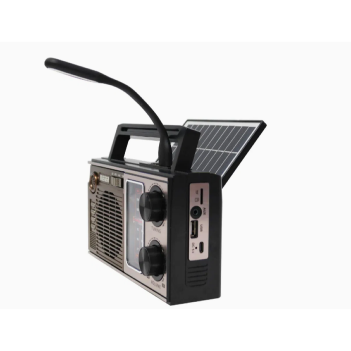 Meier M-538BT-S Ραδιόφωνο Bluetooth με Ηλιακό Πάνελ, AM/FM/SW, MP3 Player, TF & USB – Κόκκινο