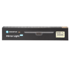 Aigostar LED Φωτιστικό Καθρέφτη 12W – 1250lm, 4000K, IP44, Τοίχου - Μαύρο/Ασημί