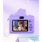 X19 Παιδική Ψηφιακή Κάμερα 2.0" HD Διπλός Φακός, 8X Zoom, Σχέδιο Μονόκερος
