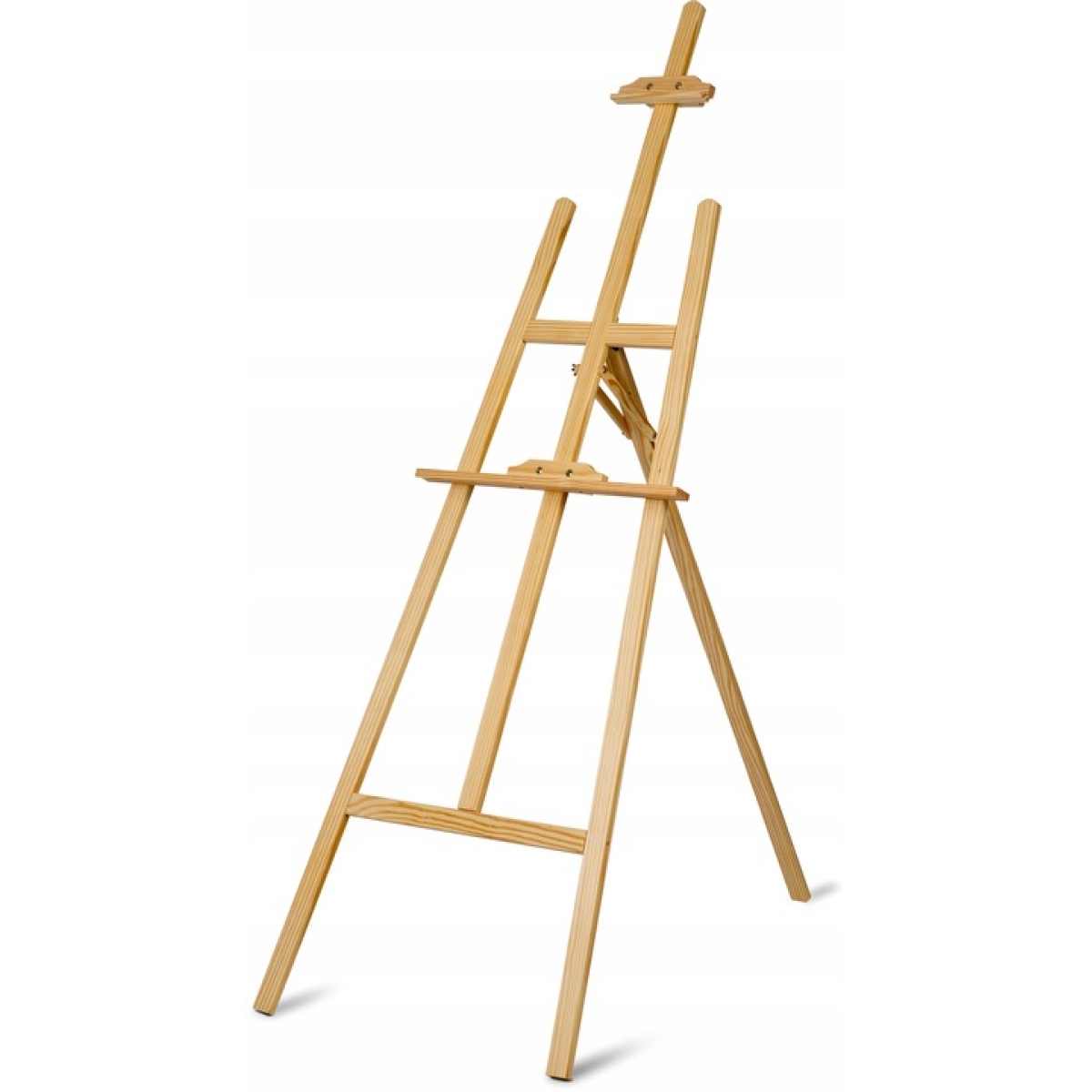Ξύλινο Καβαλέτο Ζωγραφικής 48x52x145cm - Βάση Στήριξης για Πίνακες, Πινακίδες & Διαφημιστικά Πάνελ