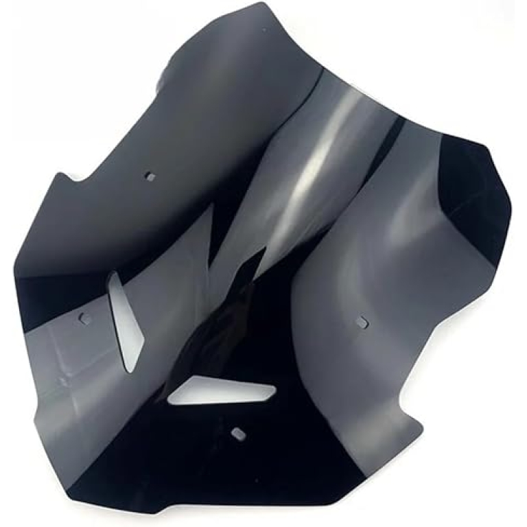 Παρμπρίζ Αλουμινίου Μοτοσυκλέτας 36cm – Μαύρο