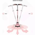 Σετ 2 Πατίνια 3 Τροχών με Φρένο On and Go Tripper – Light Blue & Pink