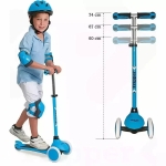 Σετ 2 Πατίνια 3 Τροχών με Φρένο On and Go Tripper – Light Blue & Pink
