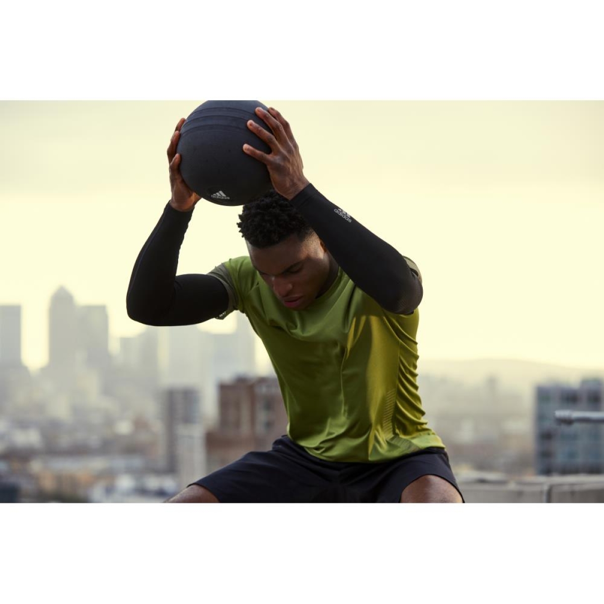 Adidas Compression Arm Sleeves (S/M) - Image 2