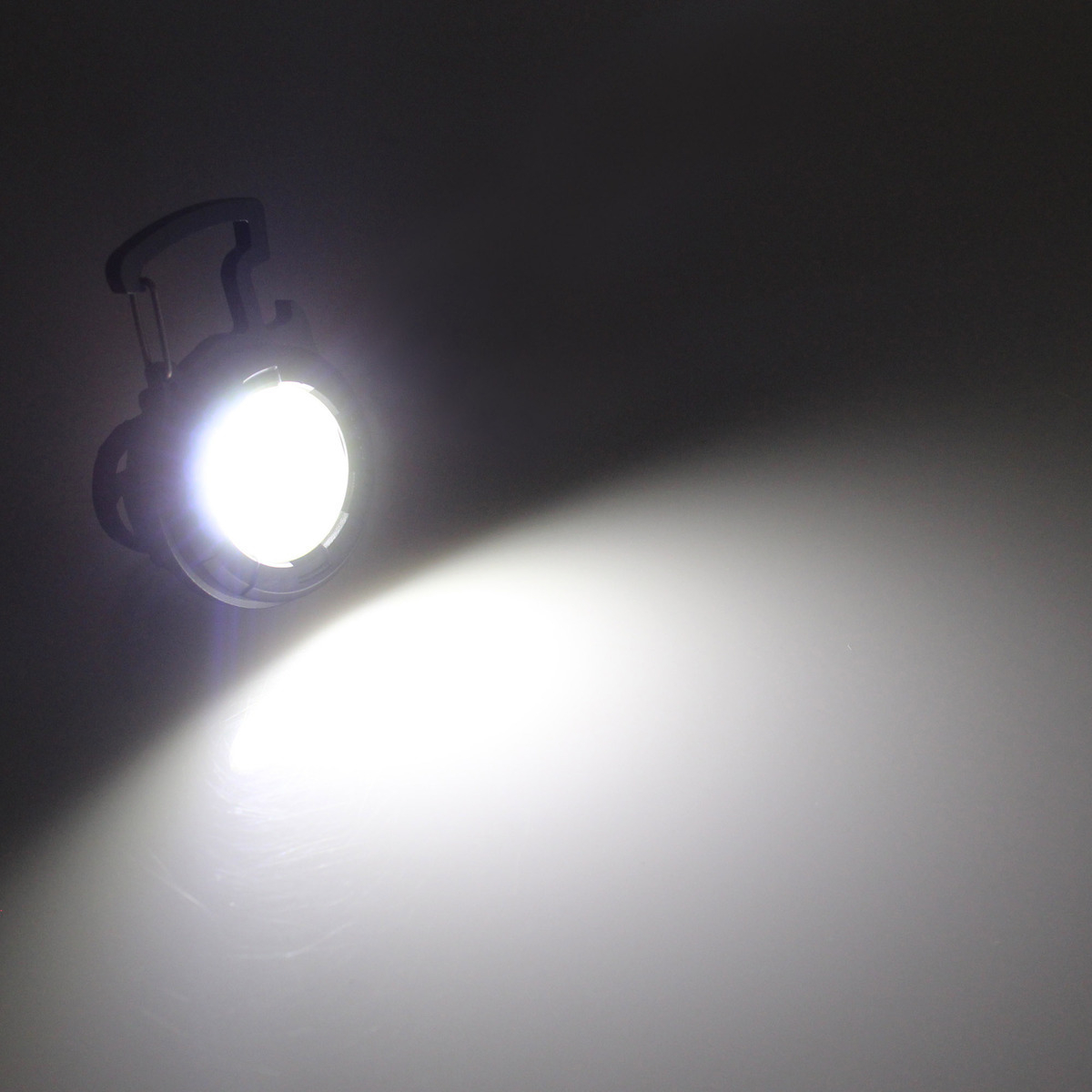 YT-877 Επαναφορτιζόμενος Φακός Μπρελόκ LED 6W – 400lm, Αδιάβροχος IP65, COB, 4 Λειτουργίες