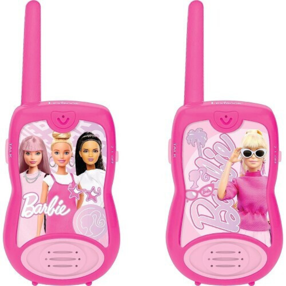 Lexibook Barbie Set Μικρόφωνο με Φωτισμό & Ηχείο MIC90BB + Walkie Talkies TW12BB Εμβέλειας 100m