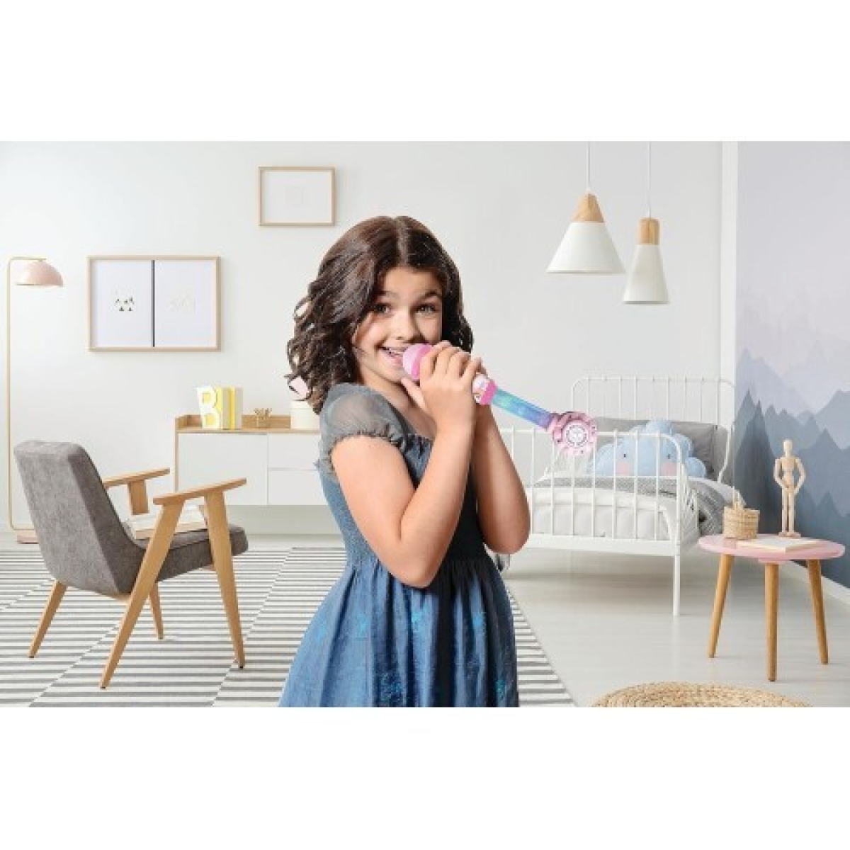 Σετ Barbie Lexibook Ρολόι Προβολής DMW050BB + Μικρόφωνο με Φωτισμό & Ηχείο MIC90BB