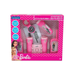 Lexibook Barbie Adventure & Music Set 6 τεμαχίων με Walkie-Talkie, Κιάλια, Φακό, Πυξίδα & Μικρόφωνο