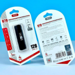 XO U70 USB & Micro USB Flash Drive 128GB – OTG, Αδιάβροχο, Αντικραδασμικό, Μεταλλικό Περιστρεφόμενο Κάλυμμα