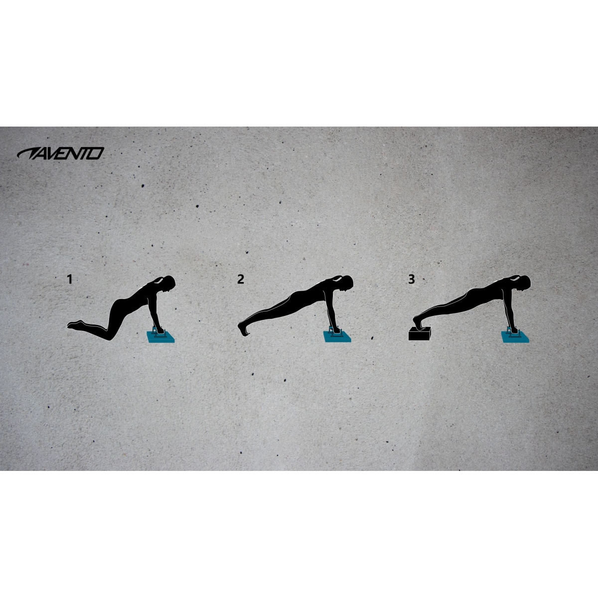 Avento Push-Up Board Πτυσσόμενο - Image 4