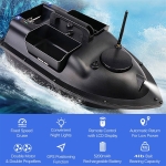 GPS Remote Control Bait Boat 500m με Διπλό Κινητήρα, 3 Θήκες Δολώματος, Αυτόματη Πλοήγηση & Τηλεχειριστήριο – 12000mAh