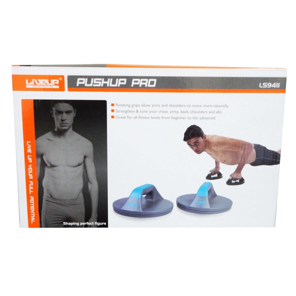 Περιστρεφόμενες Λαβές Push Up Pro (ζεύγος) - Image 4