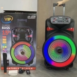 Φορητό Ηχείο Trolley Bluetooth JT-1518 15" με LED Display, Μικρόφωνο & Remote Control