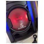 AVCROWNS CH-1286 Karaoke Ηχείο 2x12" 20000W Επαναφορτιζόμενο με 2 Ενσύρματα Μικρόφωνα & Τηλεχειριστήριο – Μαύρο