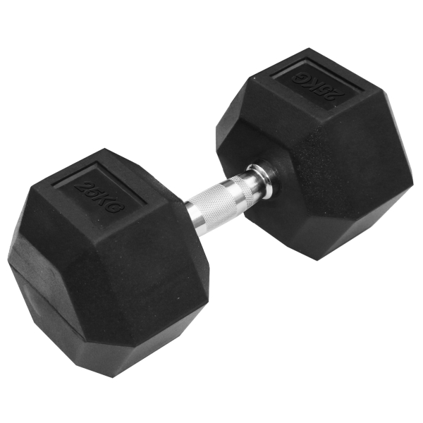 Εξάγωνος Αλτήρας με λάστιχο (25 kg)