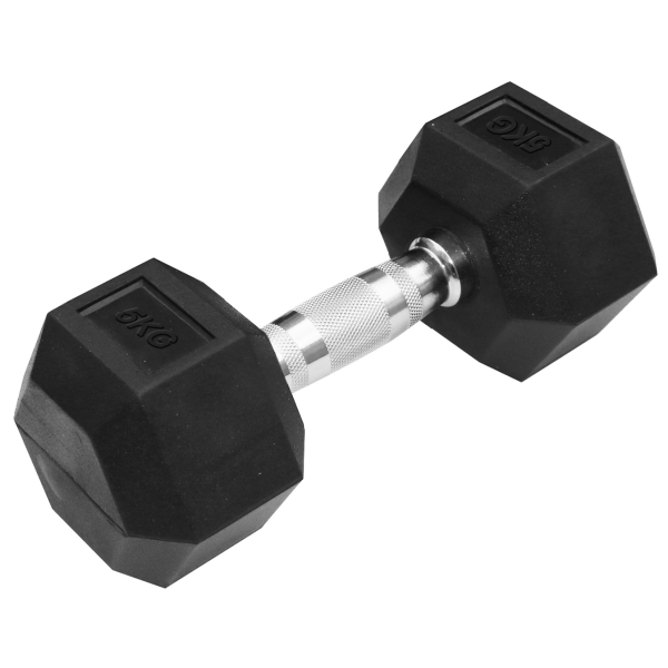 Εξάγωνος Αλτήρας με λάστιχο (5 kg)