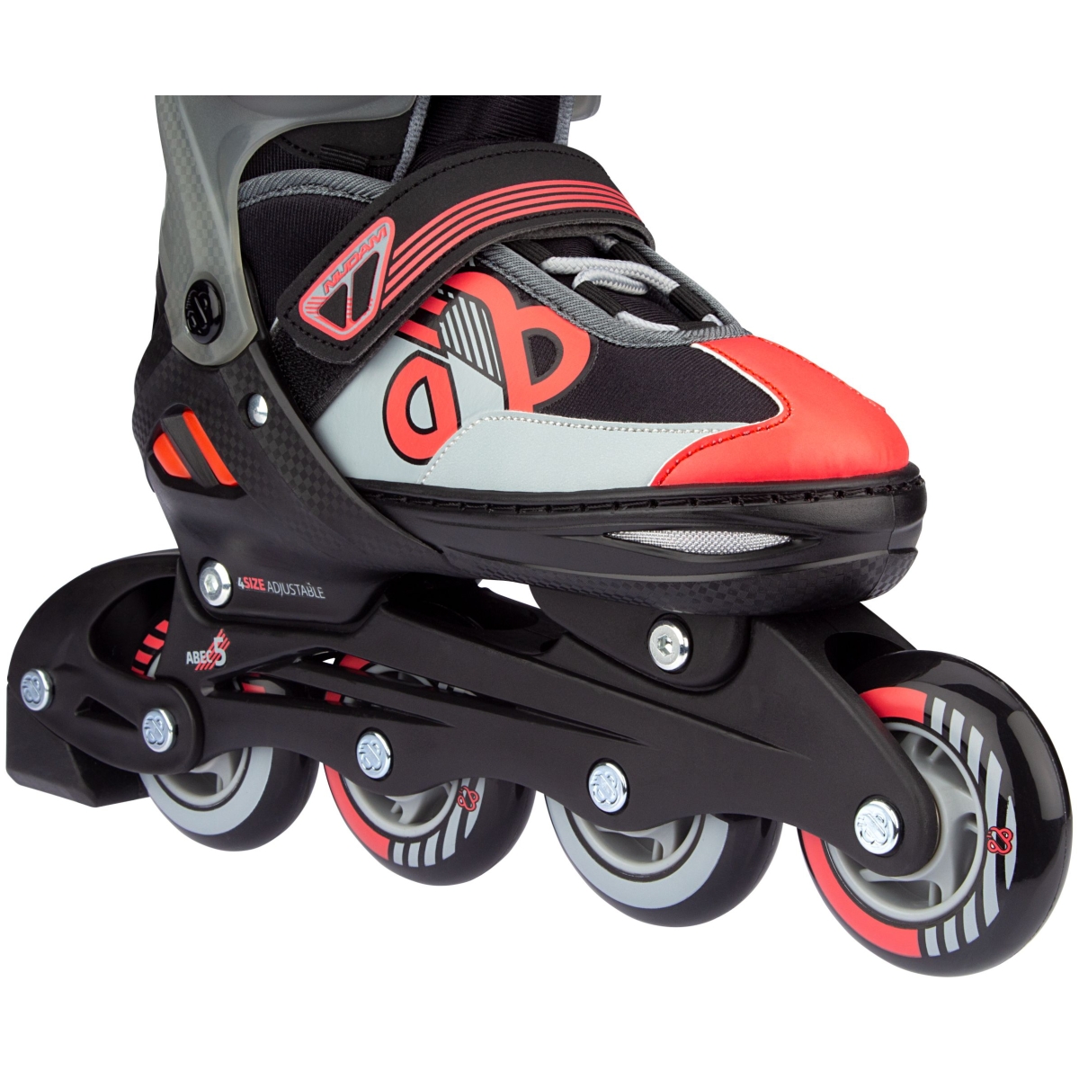 Nijdam Inline Skates - Παγοπέδιλα Combo "Red Raider" - Image 2
