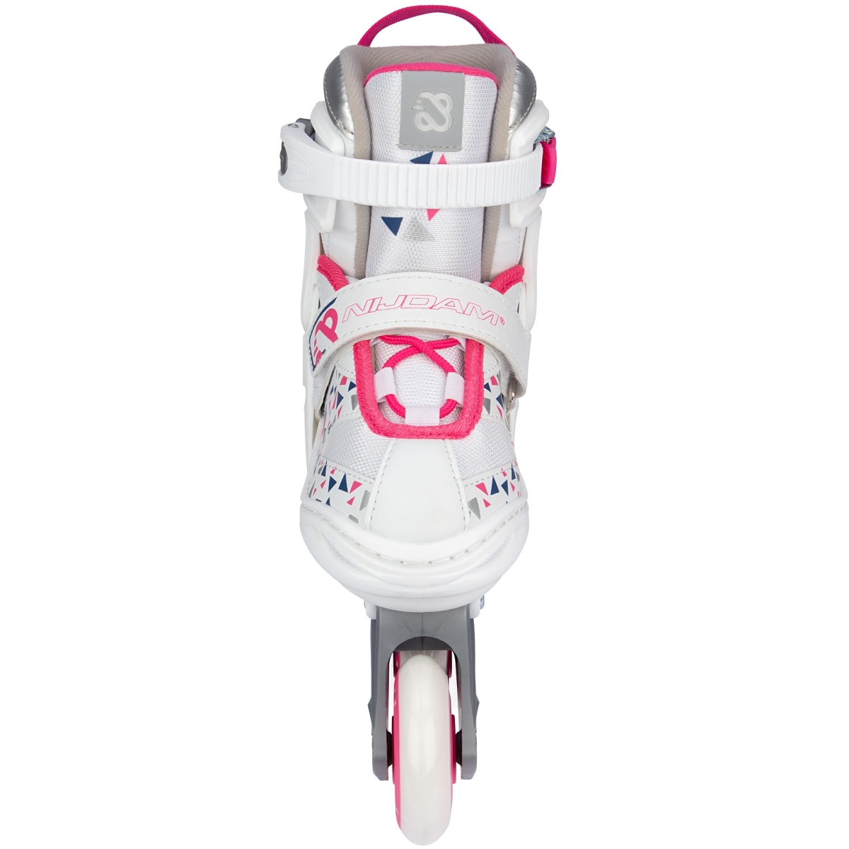Nijdam Inline Skates Ρυθμιζόμενα "White Wedge" - Image 3
