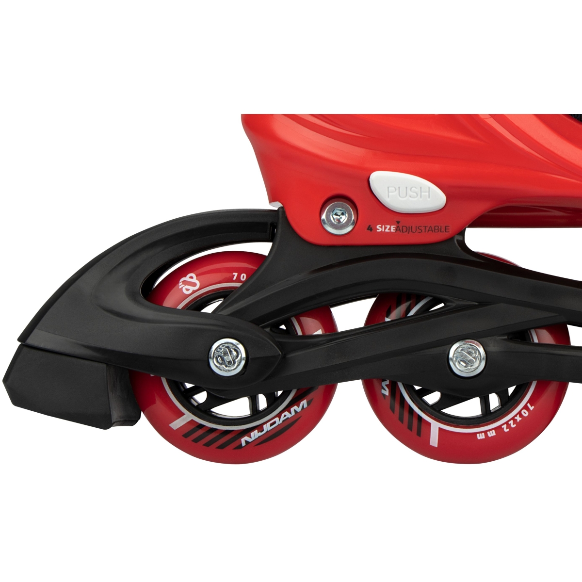 Nijdam Inline Skates Ρυθμιζόμενα "Rad Racer" - Image 4