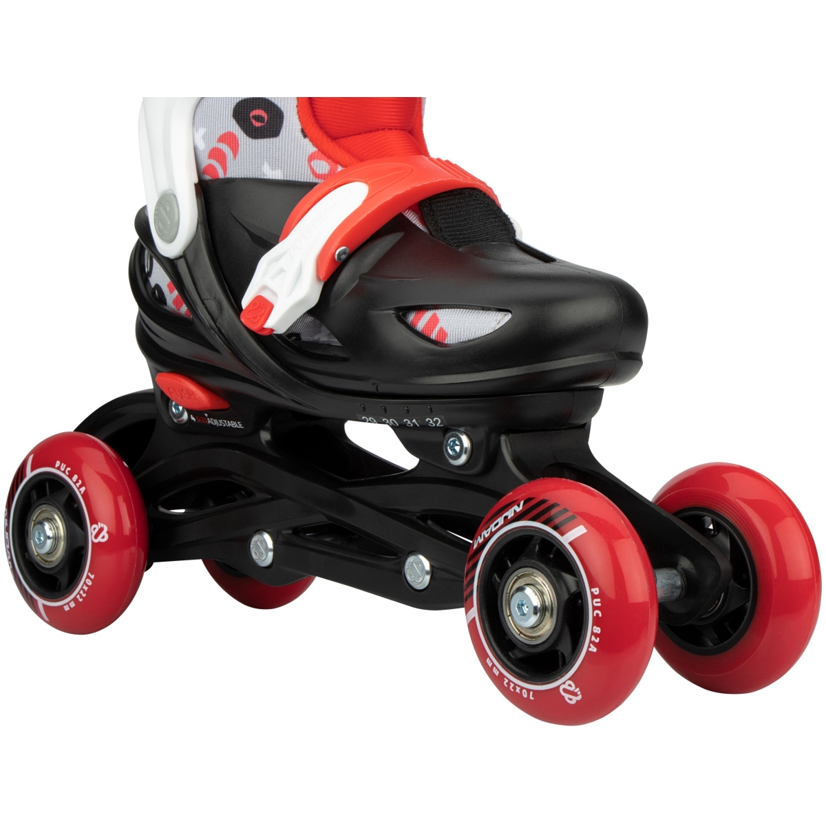 Nijdam Inline Skates Ρυθμιζόμενα 3-σε-1 "Street Shift" - Image 8