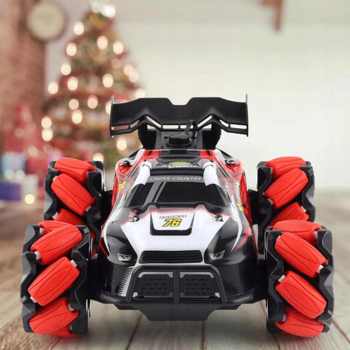 Τηλεκατευθυνόμενο Αυτοκίνητο RC Stunt Car 2.4GHz 4WD με Gesture Control, Φώτα, Ήχους & Εφέ Καπνού